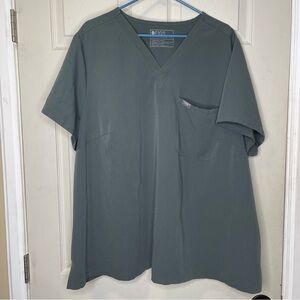 Figs Women’s Bonsai Catarina One-Pocket Scrub Top Sz 5XL